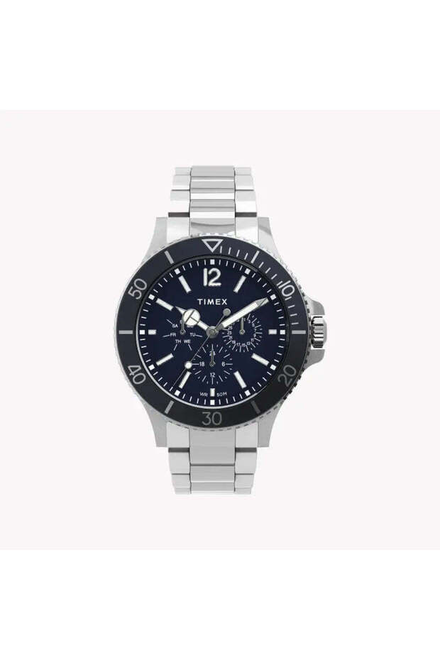 Men's Silver Stainless Steel, Blue Dial | Tw2u13200