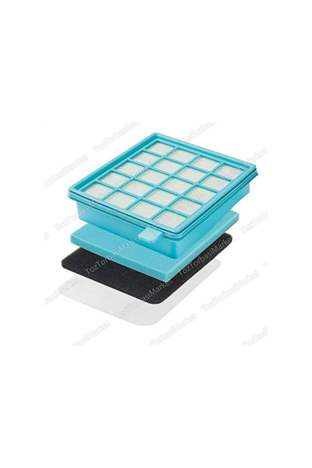 مجموعة فلتر هيبا النشط من فيليبس FC 9532 Powerpro (347325517)