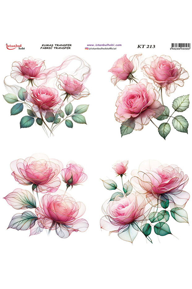 Fabric Transfer Paper 20X20Cm Kt-213