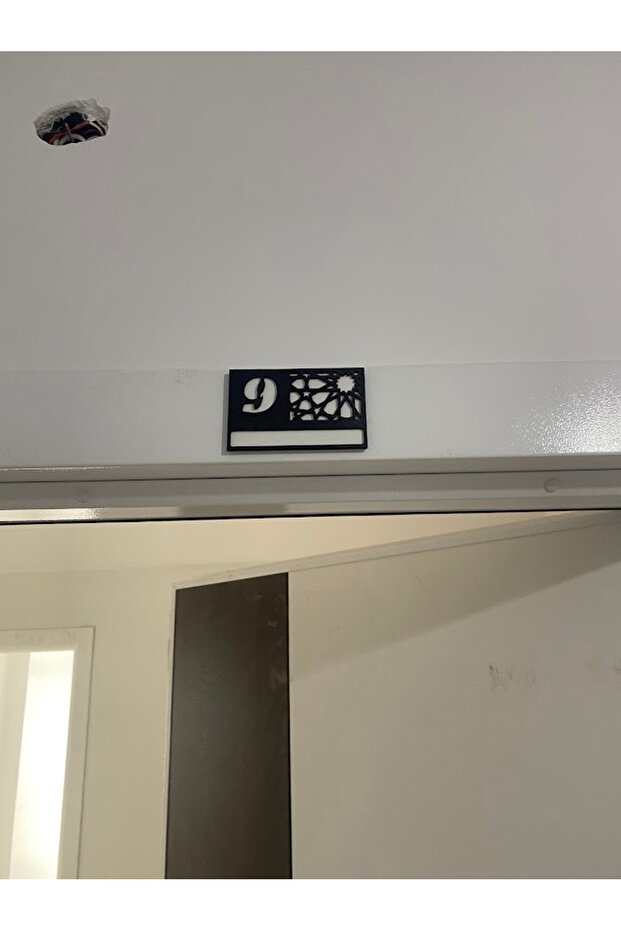 Dekoratif Kapı Numarası