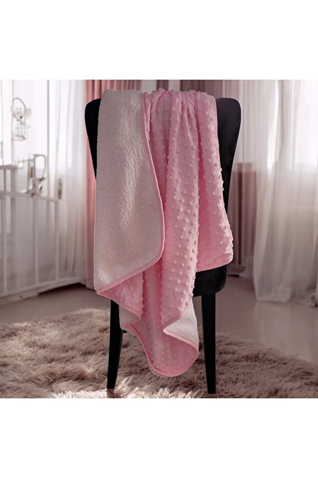 Welsoft Fabric Chickpea Baby Blanket 80*85