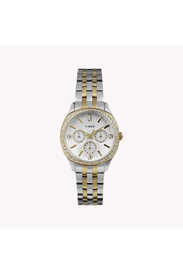 Women's Two-Tone Watch, Silver Dial | Tw2w17900