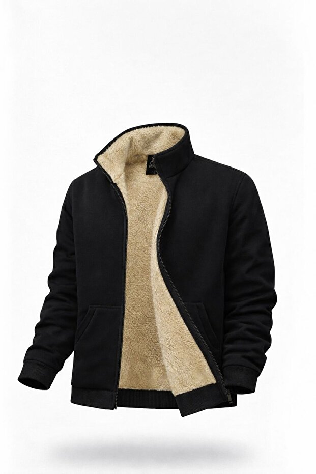 Ultra Warm Hooded Sweatshirt with Plush Inner Lining
