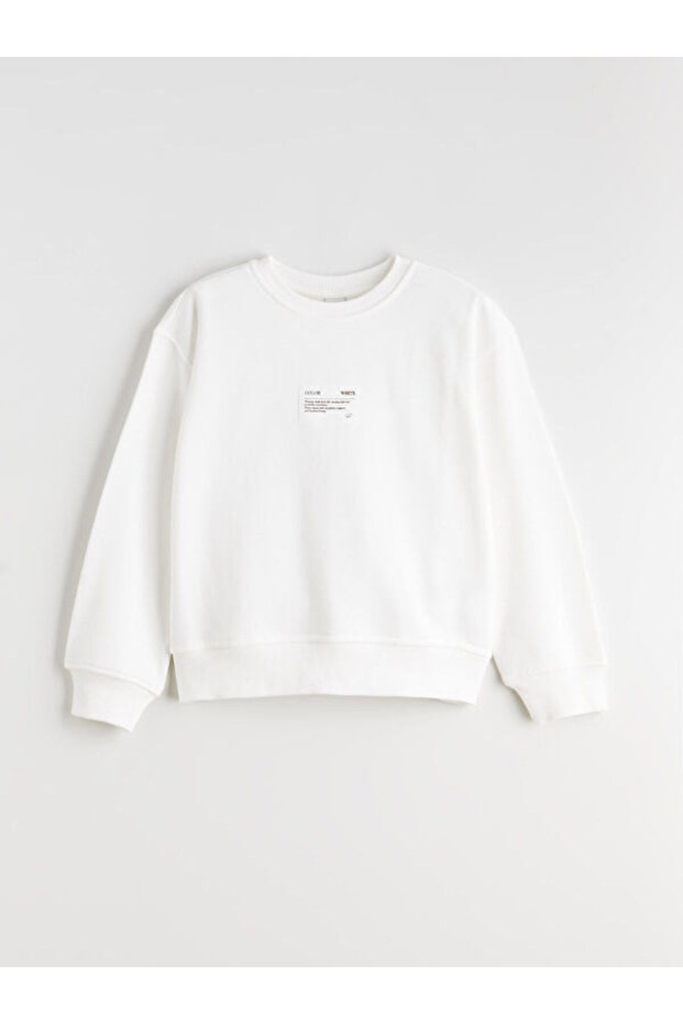 Esvab • Modern & Distinctive Zero Roba Collar Girls' Sweatshirt