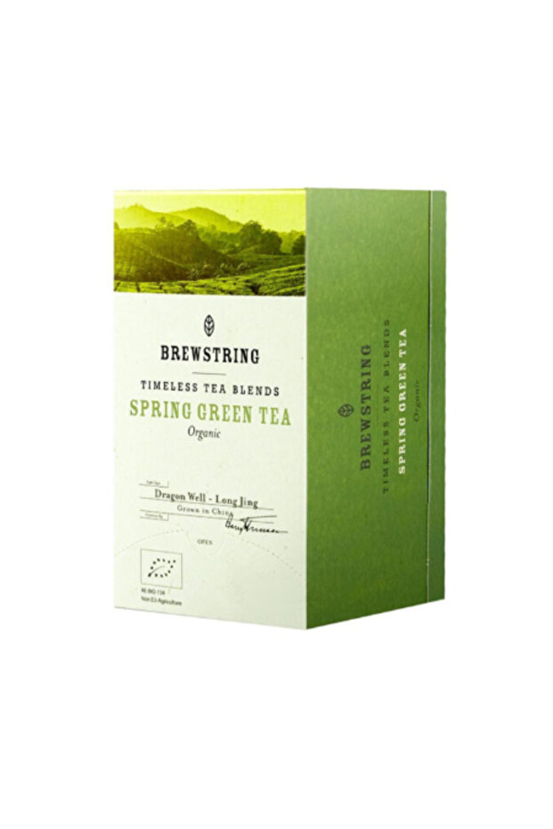 SPRING GREEN TEA BAGS "BREWSTRING"