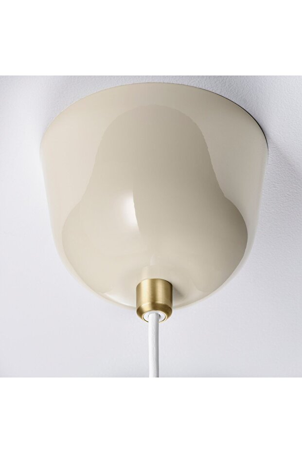 مصباح معلق، لون بيج فاتح - 7