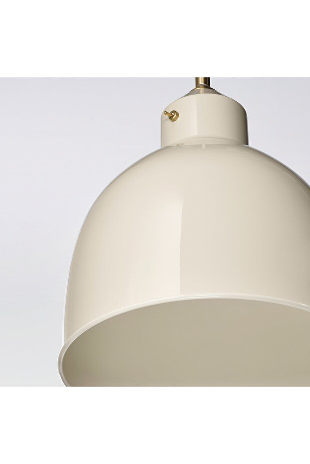 مصباح معلق، لون بيج فاتح - 4