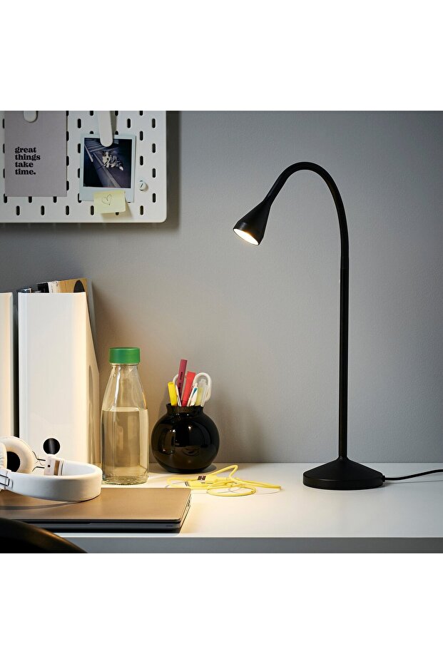 مصباح عمل LED، أسود - 2