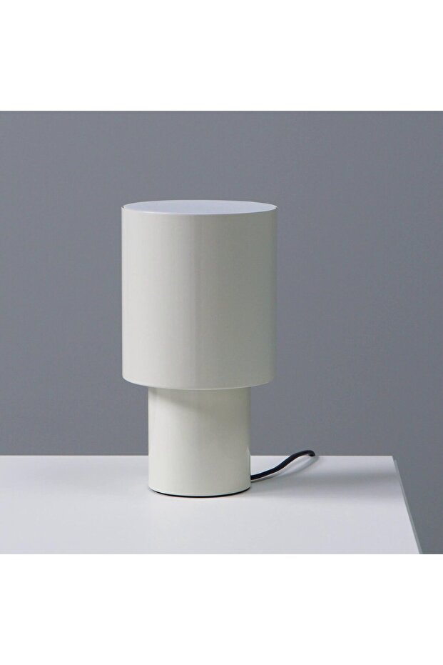 مصباح طاولة، قابل لتعديل شدة الإضاءة/أبيض، 22 سم - 2