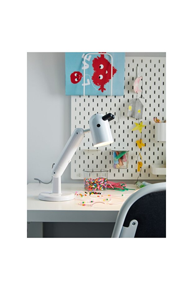 مصباح عمل LED، أبيض - 4