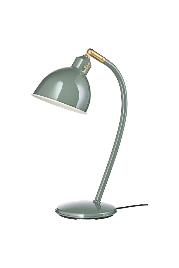 مصباح مكتبي، رمادي مخضر - 1