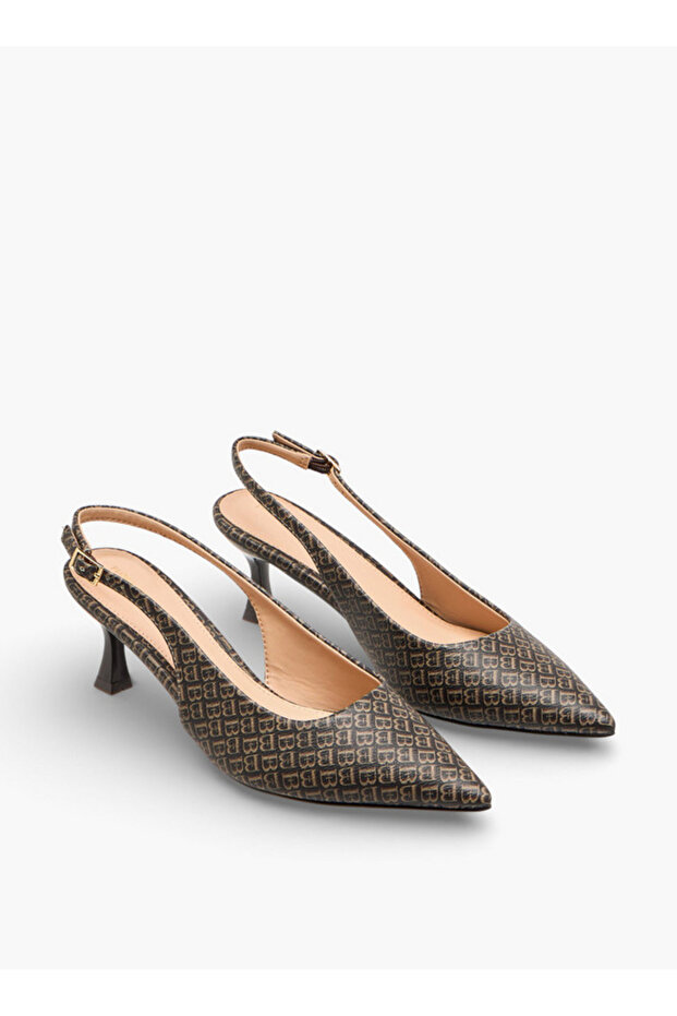 Women Flared Heel Shoes