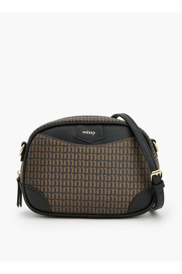 crossbody with printed monogram
