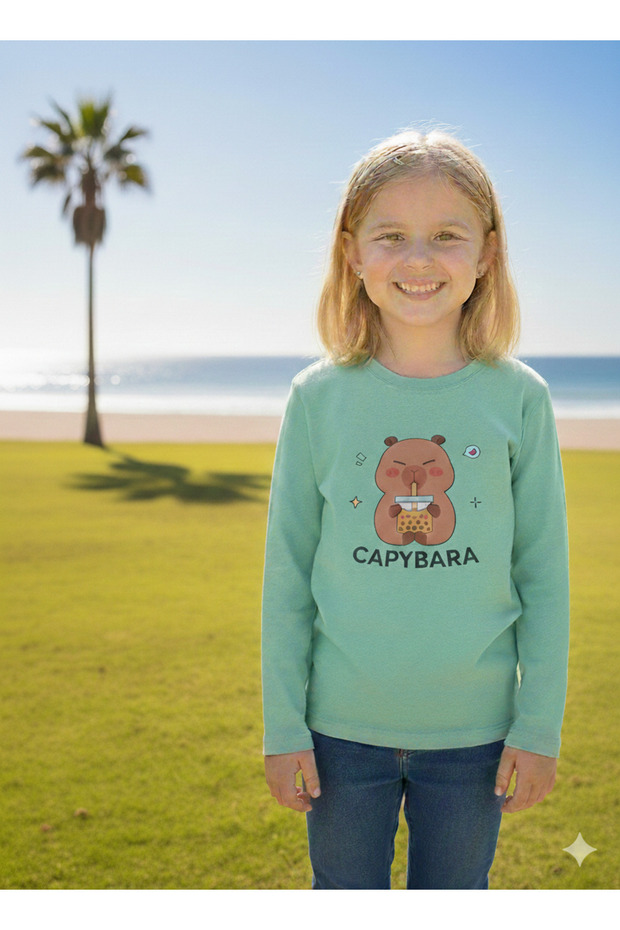 Figure Printed Warm and Comfortable Boys/Girls Sweatshirt