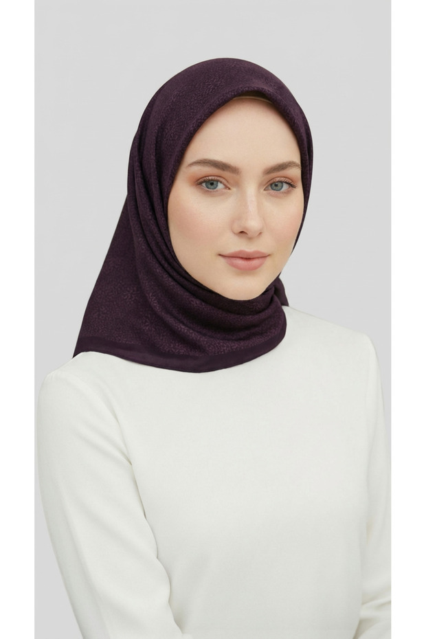 وشاح من الرايون بنقشة دقيقة - 1