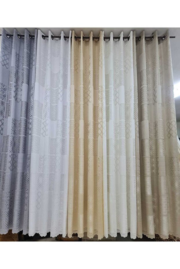 ستارة من التول بنمط الترقيع 1/2.5 بوصة - 2