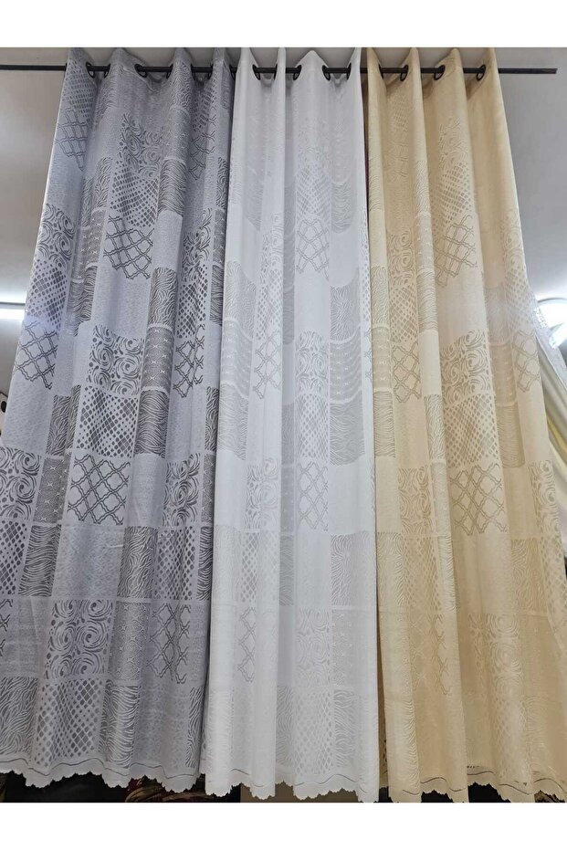 ستارة من التول بنمط الترقيع 1/2.5 بوصة - 1