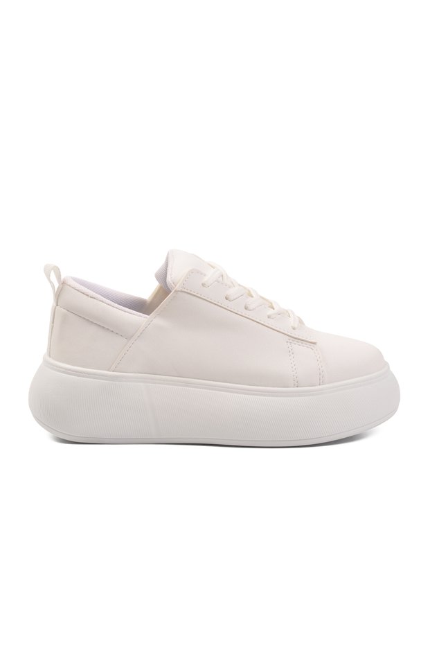 White Women's Sports Shoes Oz-03 Z
