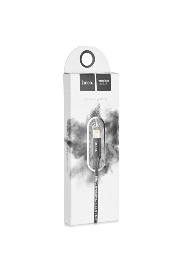 Cablu date Lightning X14 Negru - 1