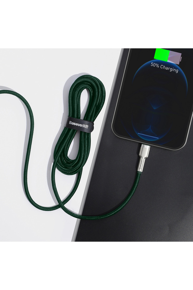 USB-C - tip lightning, 2 m, Verde - 8