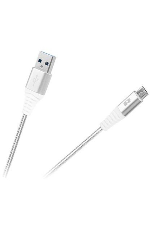 CABLU USB - MICRO USB 100CM ALB