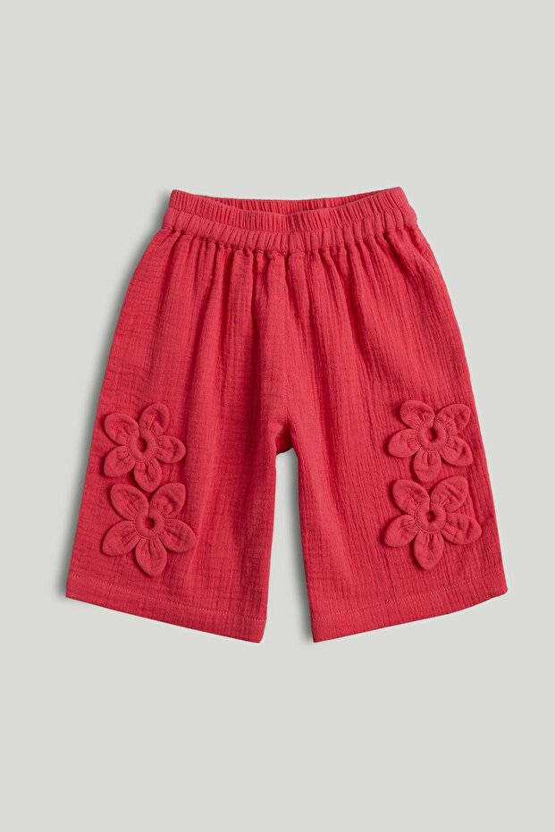 Pink Cotton Culottes