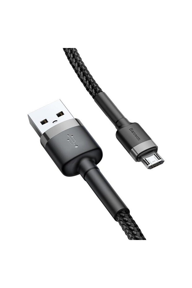 Cafule USB For Micro 2A 3m Gray+Black - 4