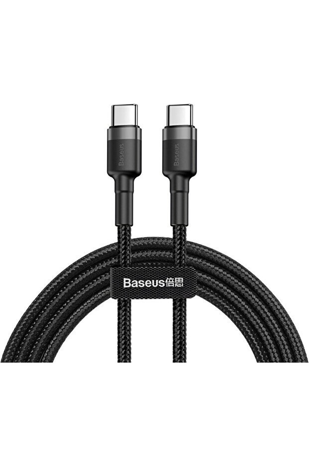 Cablu USB C Cafule, 2m, Negru, Gri - 4