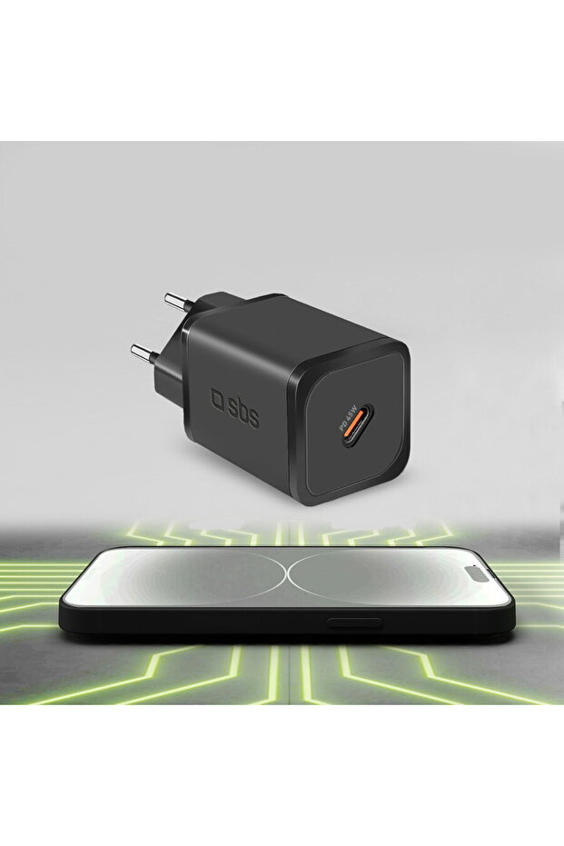 USB-C PD Compact 45W Negru - 7
