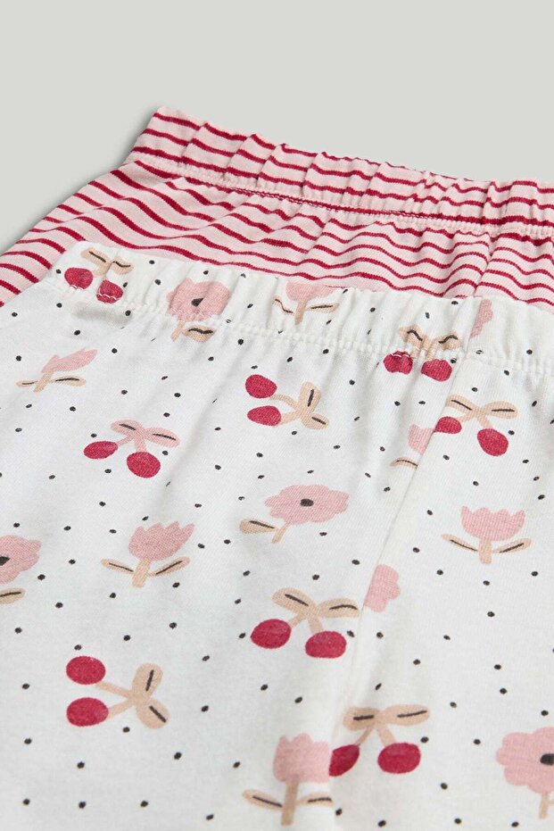 عبوة من 2 بيجامات قطط - 3