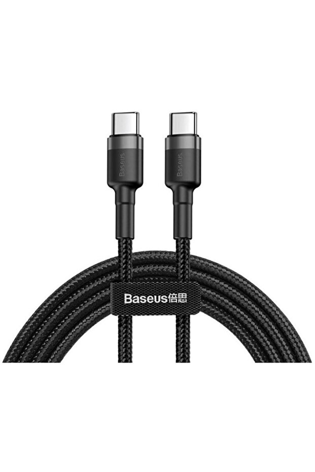 Cablu USB C Cafule, 2m, Negru, Gri - 5