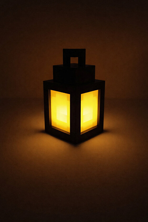 Piksel Temalı Masa Lambası - 1