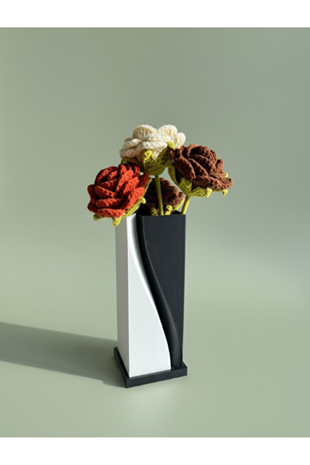 3D DuoFlow Süs Vazo - 2