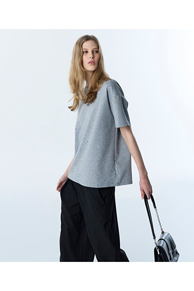 HOTFIX BASKILI TİŞÖRT - 5