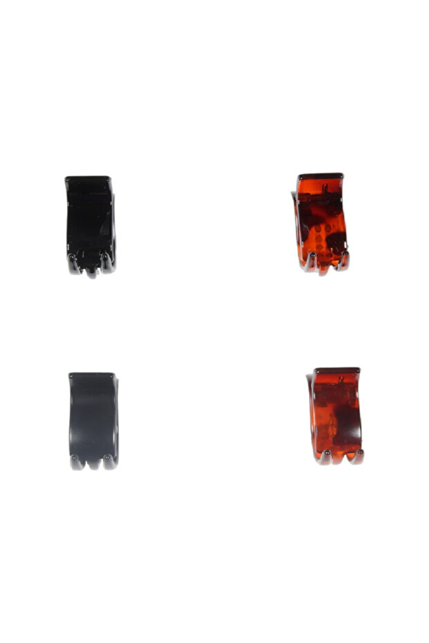 Ro Ro Black 2cm Hair Claw Clips