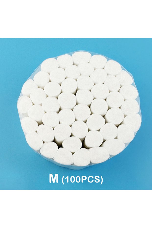 M 50PCS Bag 50/100PCS Disposable Lip Tattoo Skin Stretching Cotton Stick With Box Semi-Permanent Mak