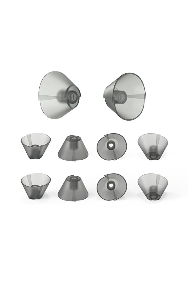 10 قطع من أغطية سماعات الأذن على شكل زهرة التوليب لاستبدال مكبرات الصوت من نوع Resound Sure Fit Standard Receiver BTE