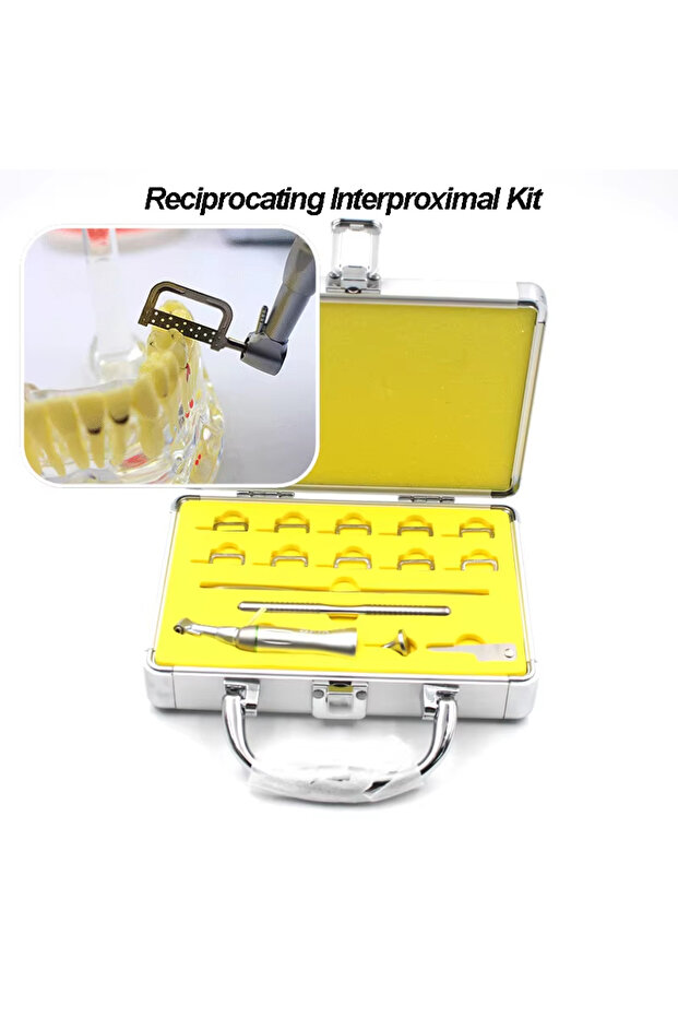 whole set Dental 4:1 Reciprocating Interproximal Strip Against Contra Angle Handpiece Orthodontic Tr