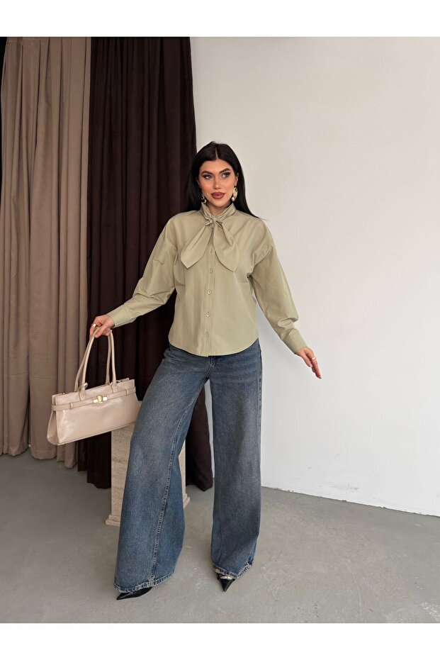 Modal Salaş Oversize Gömlek - 5