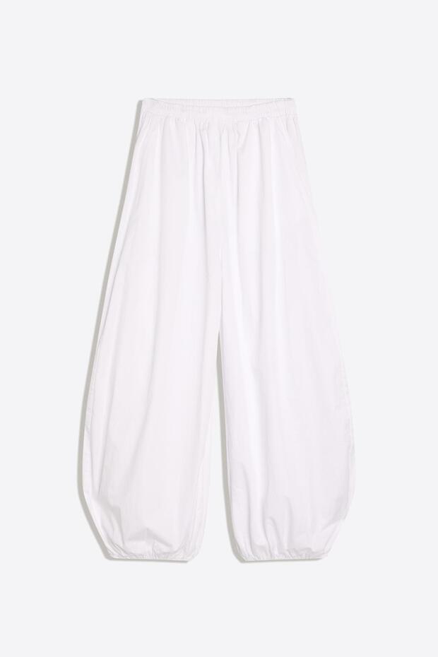 Poplin bloomer pantolon - 6