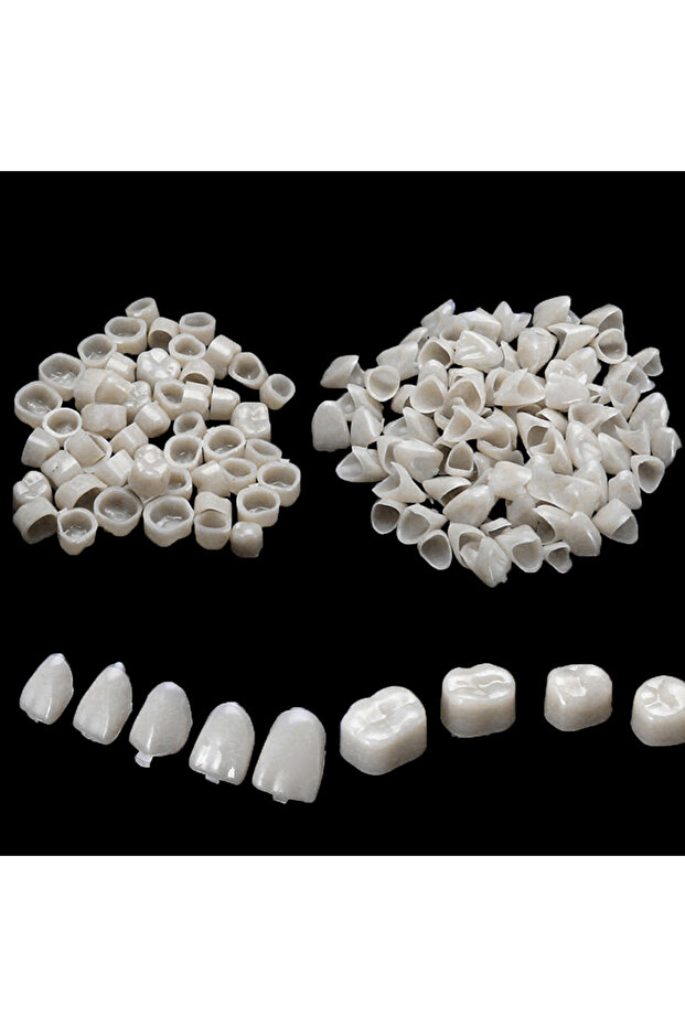 2 Packs New Dental Temporary Crown Material For Anterior + Molar Teeth Veneers Gum Protection And...