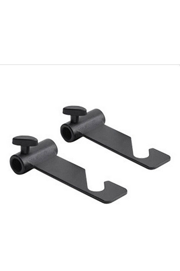 1B cardboard backdrop support hook set with stand attachment - 1