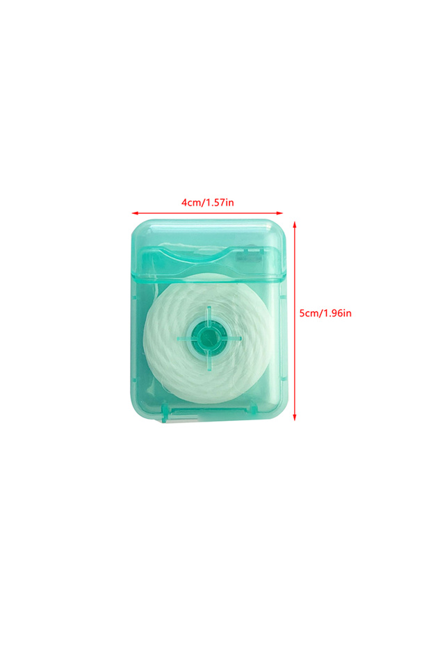 one size 1Roll Water Expanding Dental Floss Roll 50M Fluffy Floss Cleaning Oral Tools Adult Home Cle