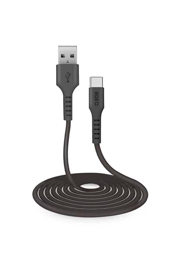 TECABLETC3MTK USB-A - USB-C Cable 3m - Black - 2