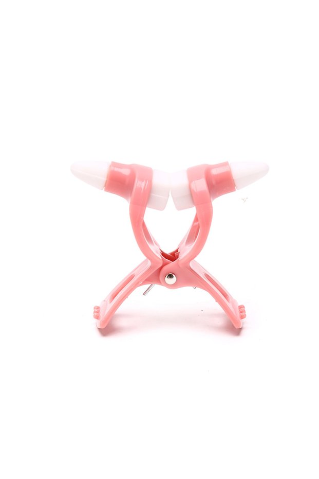 Pink Nose Clip Nose Bridge Heightener Beauty Nose Straightener Narrow Nose Wing Corrector for Women