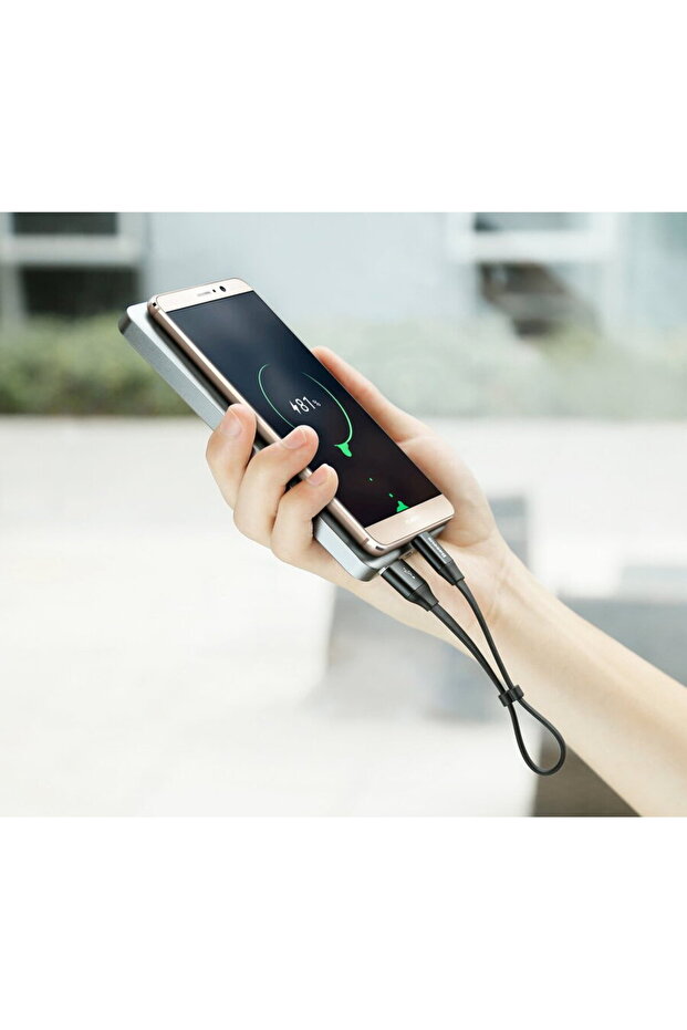 Nimble Type-C Portable Cable 23CM – Black - 8