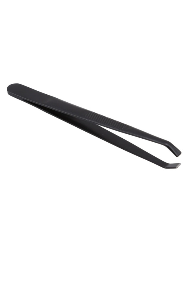 black 1/5PCS High Quality Make Up Tools Pince Epiler Eyebrow Tweezer Stainless Steel Slant Tip Eyes