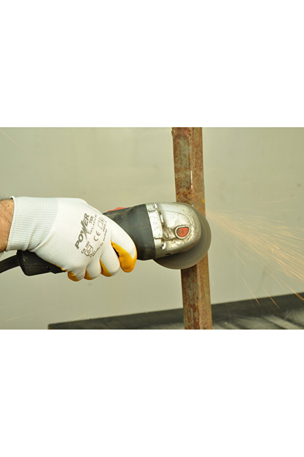 10 Numara 10 Çift Hafif İş Eldiveni - 4