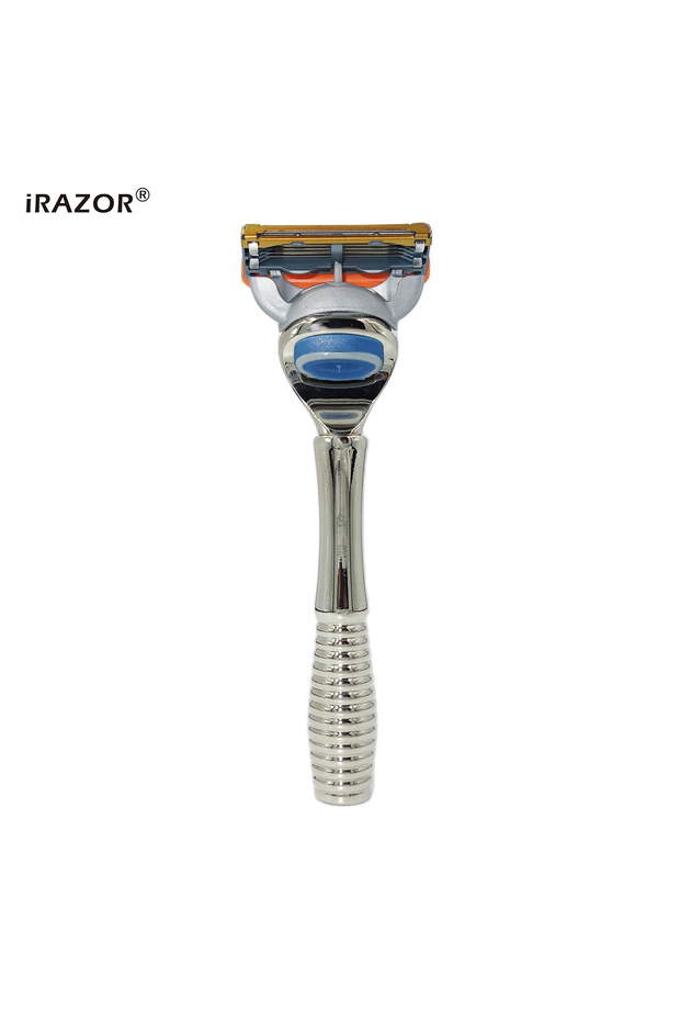 razor iRAZOR Man F5 5-layer Fusion Blade Safety Razor Manual Shaver Heavy Weight Handle Barber Tool