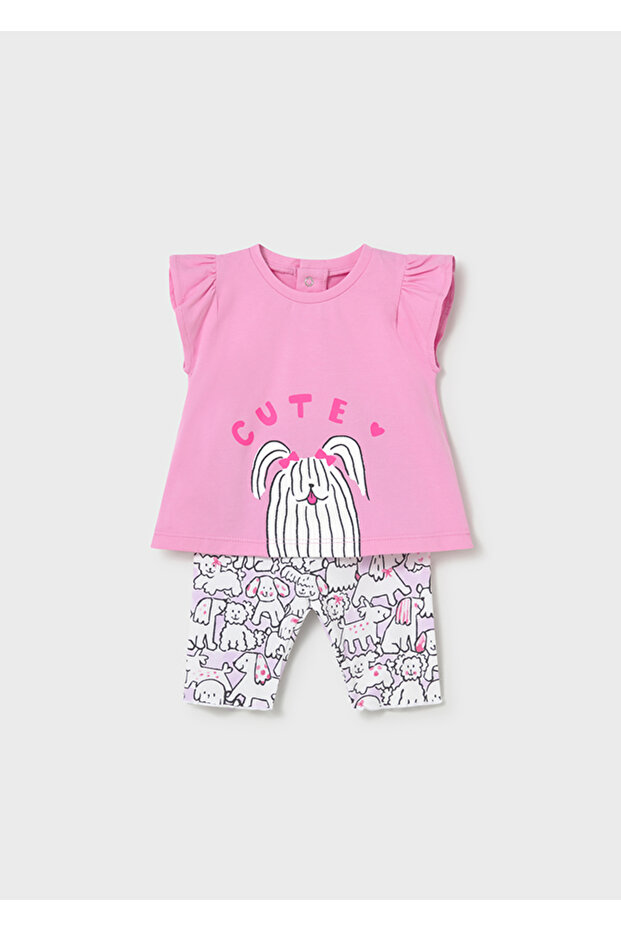 Newborn Baby Girl Leggings Set